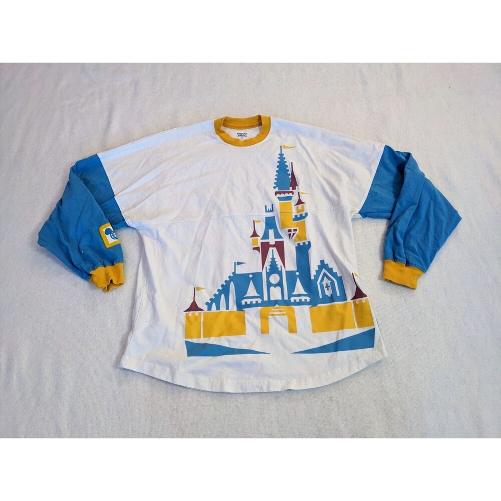 Disney World Vault Collection Cinderella's Castle Spirit Jersey Size Small Parks